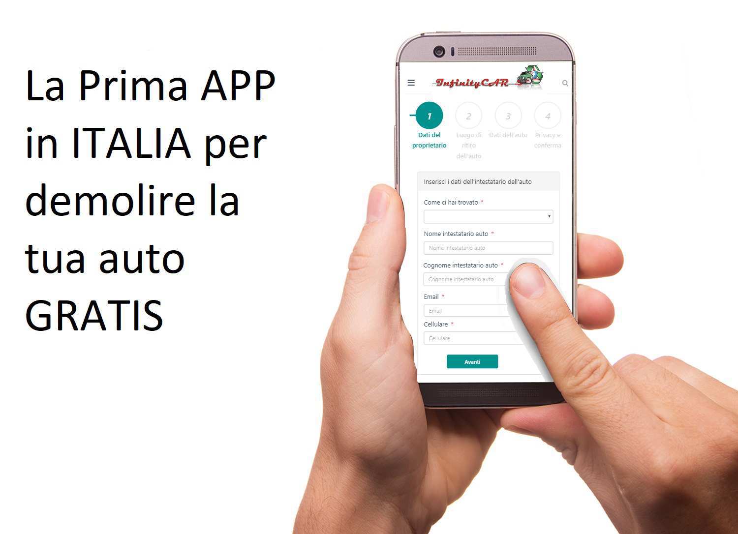 La prima APP per molire dal tuo telefono